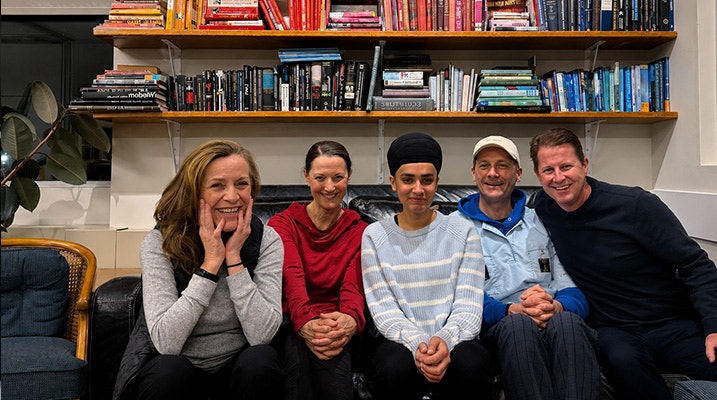 Purposeful Living Certificate Participants sitting facing the camera smiling